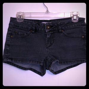 Dark grey/blue jean shorts